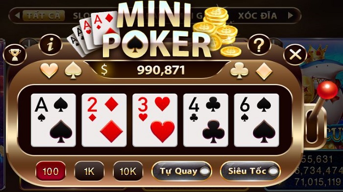 Mẹo chơi mini poker dành cho các tân binh vừa mới nhập môn 