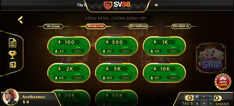 Có chiến thuật chơi Sâm tại SV88 Club