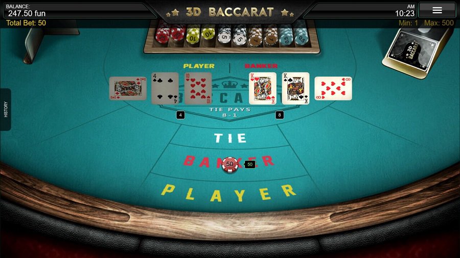 3D Baccarat siêu hấp dẫn, dễ kiếm tiền 