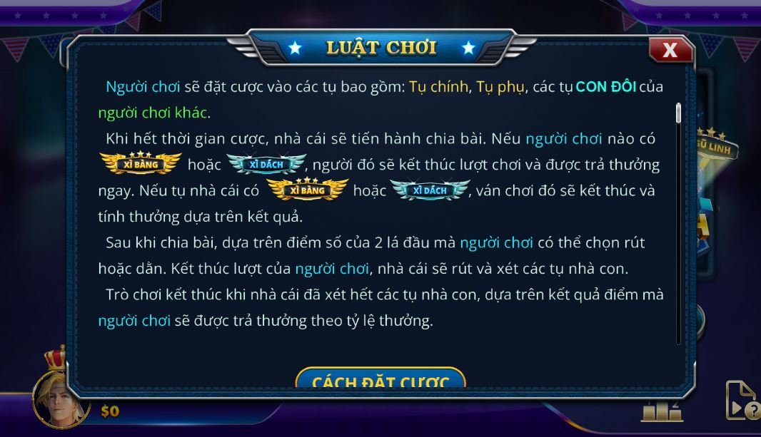 Tìm hiểu luật chơi bài xì dách tại nhà cái SV88