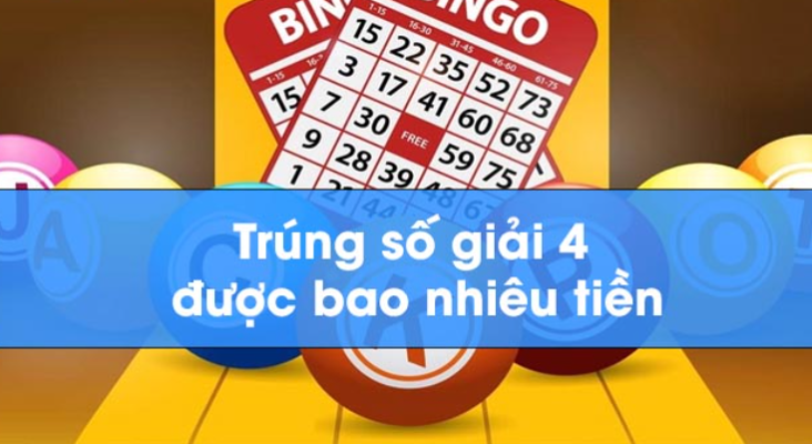 Trúng số giải 4 tại nhà cái SV88 được bao nhiêu tiền